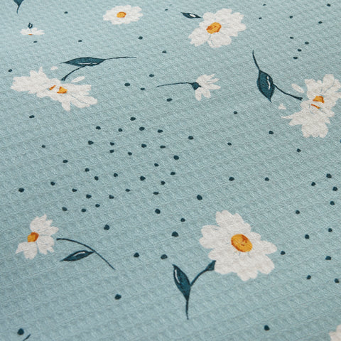 Karaca Daisy, Ensemble en Piqué 100% Coton, Simple, Menthe