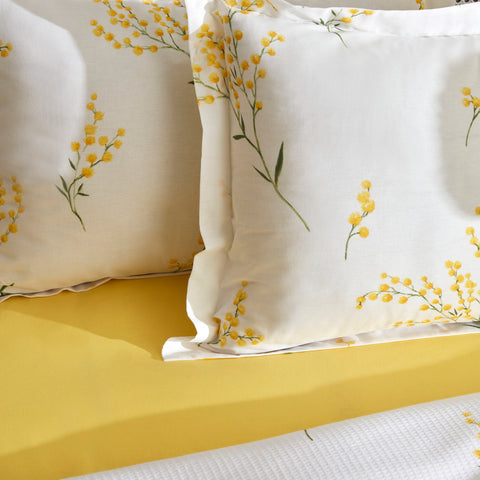 Karaca Loretta, Ensemble Piqué 100% Coton, Double, Jaune