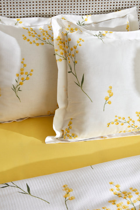 Karaca Loretta, Ensemble Piqué 100% Coton, Double, Jaune