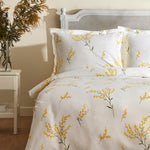 Karaca Loretta, Ensemble en Piqué 100% Coton, Simple, Jaune