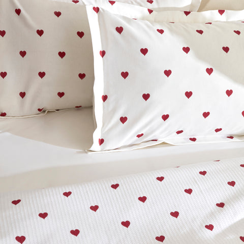 Sarah Anderson Amour, Ensemble de Couvre-Lit en Piqué, Double