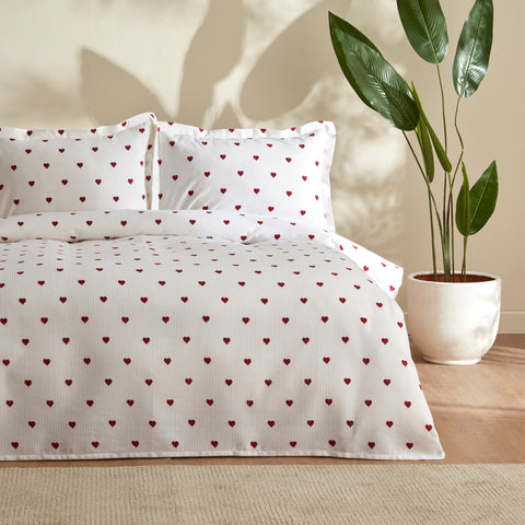 Sarah Anderson Amour, Ensemble de Couvre-Lit en Piqué, Double