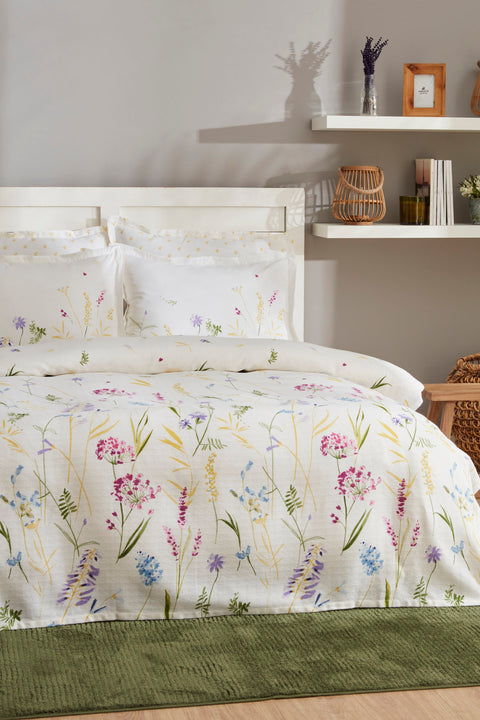 Karaca Jody, Ensemble Couvre-Lit, Double, Jaune