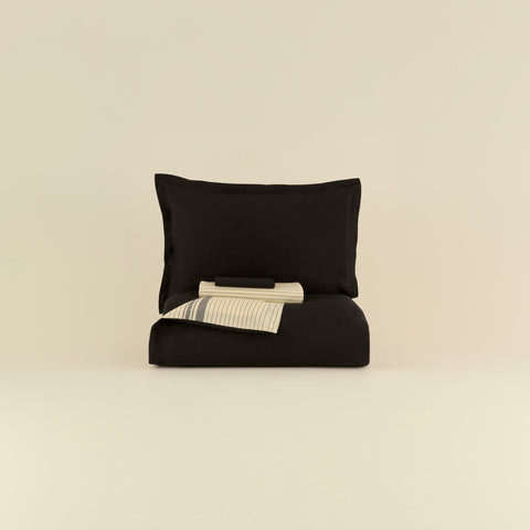 Karaca Marta Parure de lit en percale, 1 personne, bleue