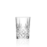 RCR Melodia Service de 6 Verres à Eau, 250 ml, Transparent