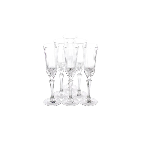 Verre à champagne Rcr Adagio 6 pièces, 180 ml