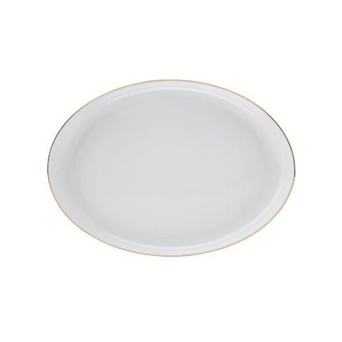 Karaca Red Carpet Collection Service de table en porcelaine Streamline Hole pour 12 personnes, 59 pièces, doré