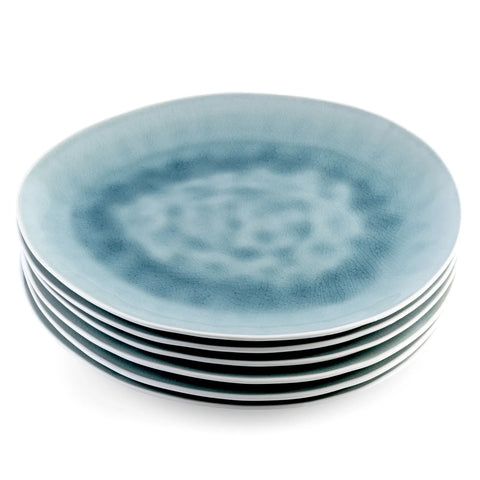 Service de table Karaca Turquoise Reactive pour 6 personnes, 18 pièces