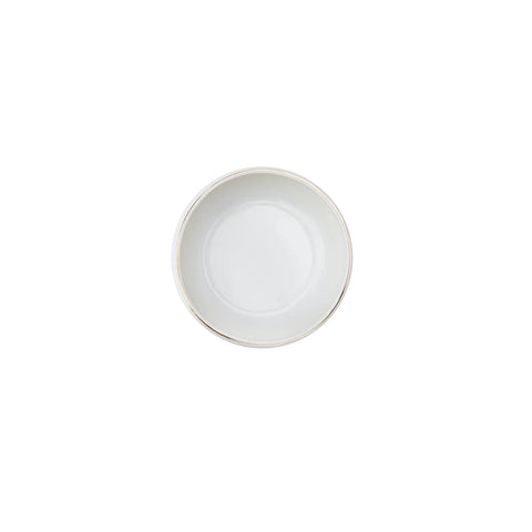 Karaca Red Carpet Collection Service de table en porcelaine Streamline Hole pour 12 personnes, 59 pièces, doré