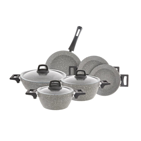 KARACA BİOGRANİT STELLA 9 PRÇ TENCE, GRİ