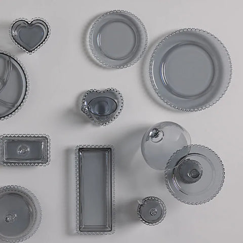 Karaca Glory Coupelle à Snacks Anthracite 9 cm