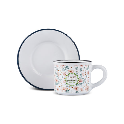 Karaca Monet Set de tasses à expresso pour 4 personnes 60 ml, 8 pièces