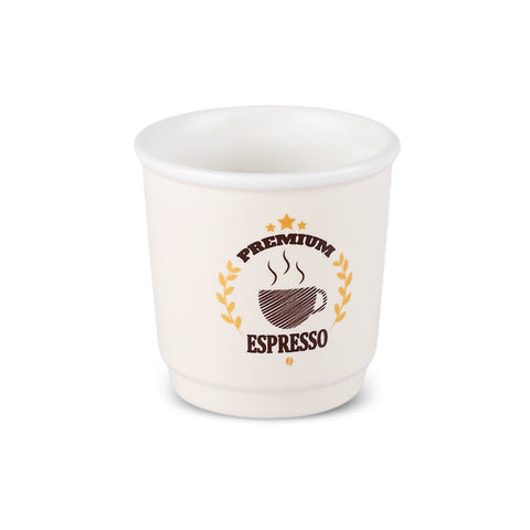 Karaca Monet Soft Set de tasses à espresso, 4 personnes, 4 pièces, 90 ml