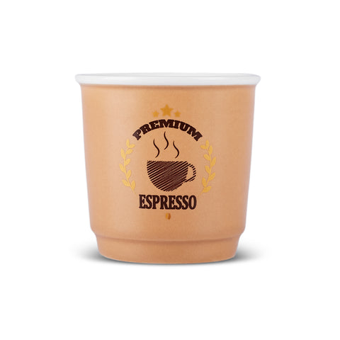 Karaca Monet Soft Set de tasses à espresso, 4 personnes, 4 pièces, 90 ml