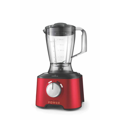 Robot multifonctions Karaca Mastermaid Power 10 en 1, 2 000 W, rouge impérial