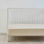 KH JERSEY FITTED SHEET BEIGE BABY D, BEJ