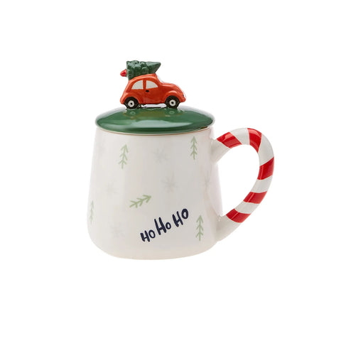KARACA NEW YEAR CAR MUG NP22, KIRMIZI