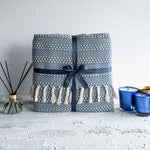 Karaca Home Couverture Double Levi Bleu Marine