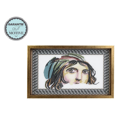ZEUGMA ÇİNGENE KIZ TEPSİ 25X40CM, BEYAZ