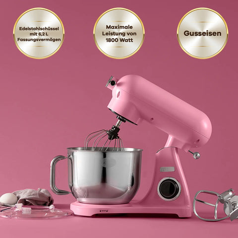 KARACA POWERCAST CHEF STAND, MATTE, PINK