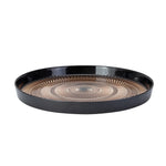 Plateau en verre Karaca Palermo, cuivre 32 cm