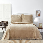 KARACA HOME JOENA BEIGE SOFT BEDSPREAD S