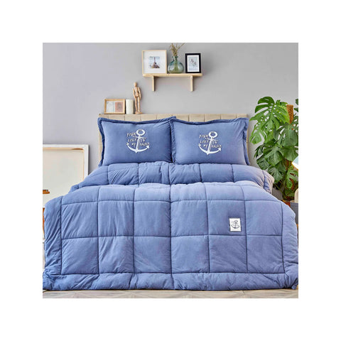 TOFFEE INDIGO CIFT KS COTTON COM, INDIGO