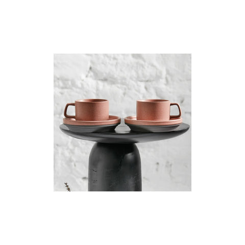 Coffret de tasses à café Karaca Stone Bronze pour 2 personnes