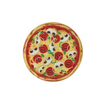 KARACA PİZZA CAM SUNUM TAHTA, MULTICOLOR