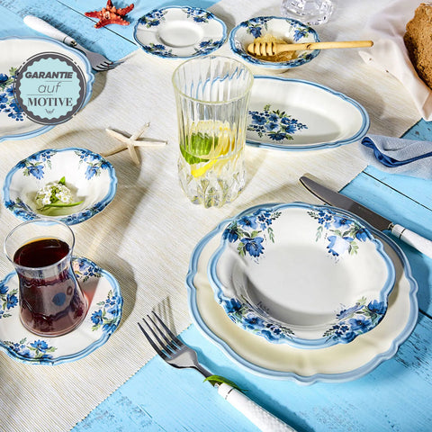 Service Petit Déjeuner Karaca Nostalgia pour 6 personnes, 26 pièces