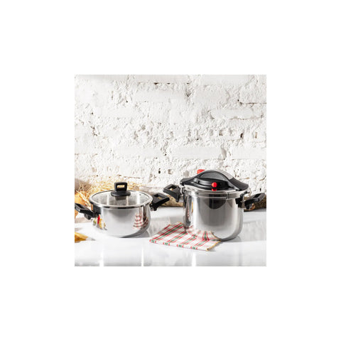 Ensemble d’autocuiseurs Karaca Vitola, 4 + 6 L