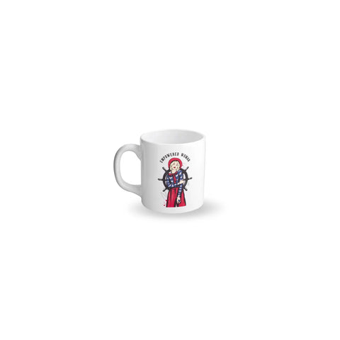 KARACA GIRL EMPOWERED MUG, BEYAZ