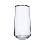 Verre à long drink Karaca Misty Line, gris