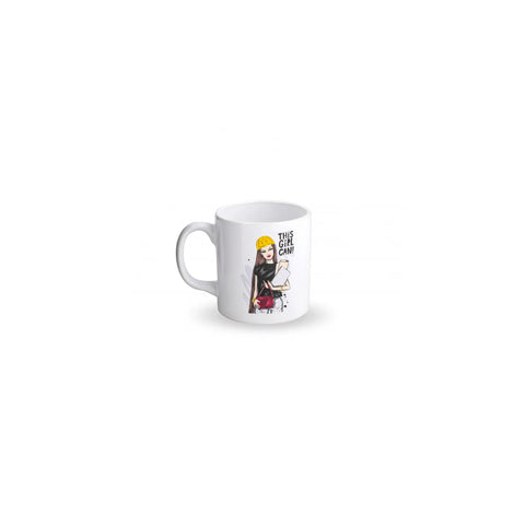 KARACA GIRL CAN MUG, BEYAZ
