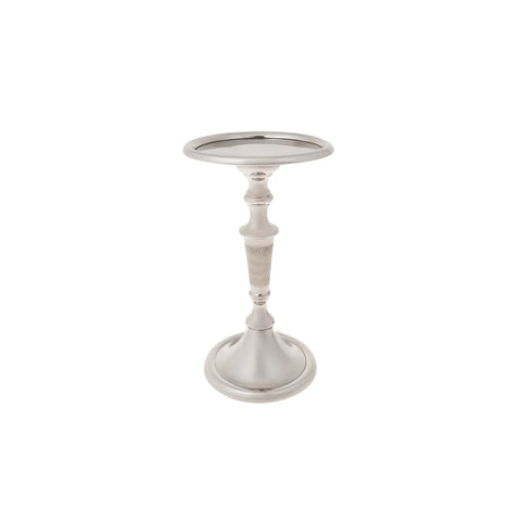 VICTORIA ŞAMDAN MUMLUK, 19 CM, SILVER