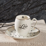 Tasse à café Karaca signe du zodiaque Lion, 90 ml