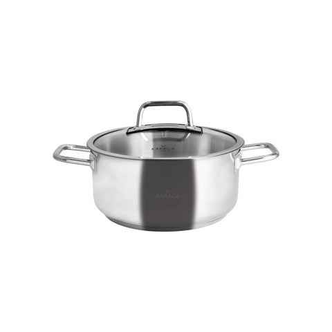 Faitout Karaca Galaxy en acier, 34 cm, 15,7 L