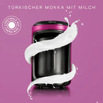 Machine à café Karaca Hatır Hüps pour café turc au lait, rose blush