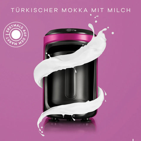 Machine à café Karaca Hatır Hüps pour café turc au lait, rose blush