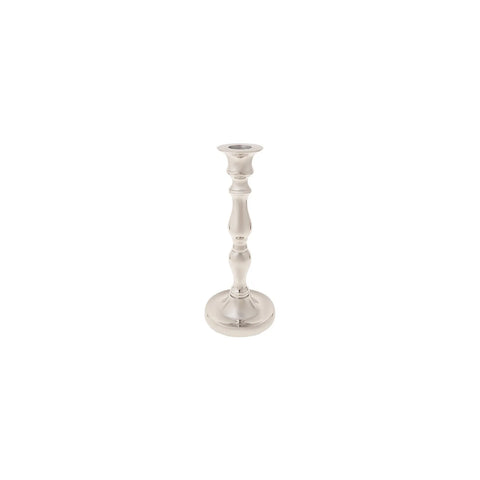 Bougeoir Karaca Lara 2 pièces, argent, 22,75 cm