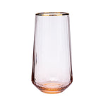 Verre à long drink Karaca Misty Line, orange