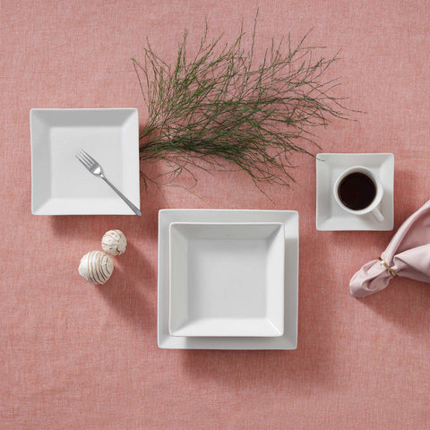 KARACA DENISA KARE 30  PRÇ YMT, BEYAZ