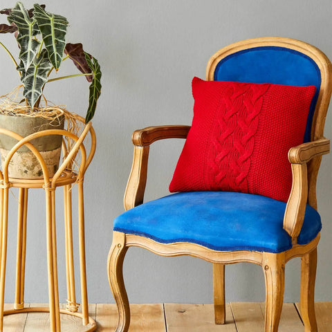 Oreiller Karaca Home Pavia rouge