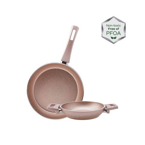 Poêle et poêle de service Karaca Biogranit, rosegold