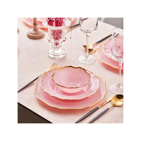 KARACA EMPİRE PEMBE 18 PRÇ YEMEK, PEMBE