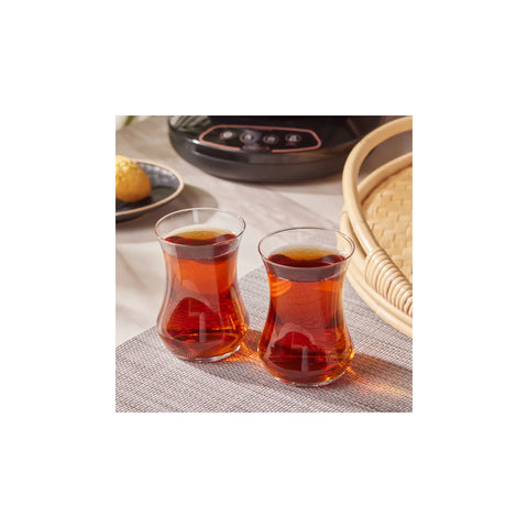 KARACA TROY 6'LI ÇAY BARDAĞI, RENKSİZ