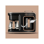 Machine à café et à thé Karaca Hatır Plus Mod 5 en 1, 1 385 W, rose et marron
