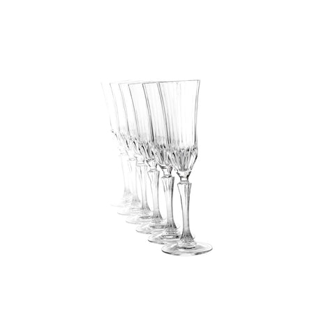 Verre à champagne Rcr Adagio 6 pièces, 180 ml