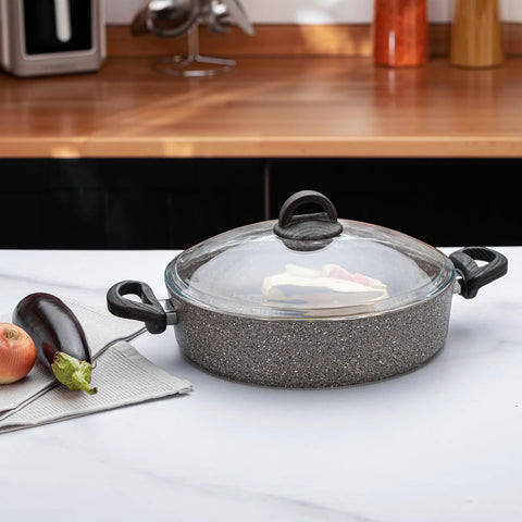 KARACA DARK SILVER BİOGRANİT 30 CM, GRİ