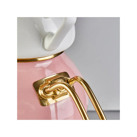 KARACA BOUQUET ÇAYDANLIK TAKIMI, PEMBE